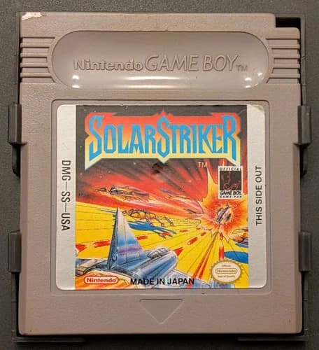 SolarStriker - Nintendo Game Boy - Authentic