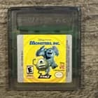 Disney Pixar Monsters Inc Nintendo Game Boy Color GBC Works Authentic Cartridge