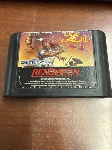 Ys III: Wanderers from Ys (Sega Genesis)