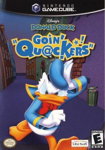Donald Duck Going Quackers Nintendo Gamecube Game Only