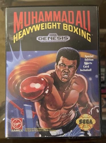 Muhammad Ali Heavyweight Boxing (Sega Genesis, 1992) CIB