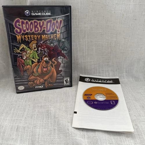 Scooby Doo Mystery Mayhem Nintendo Gamecube Tested Works Great!