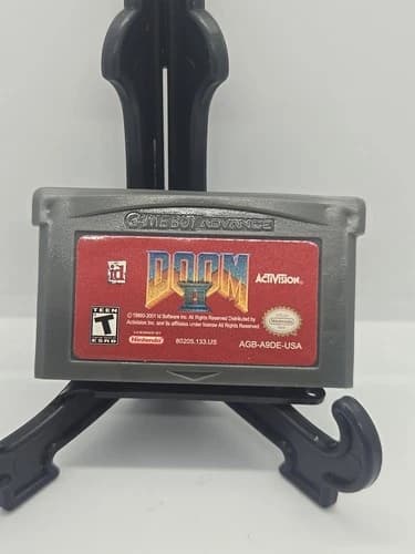 Doom 2 Nintendo II Two Game Boy Gameboy Advance Nintendo GBA Cartridge