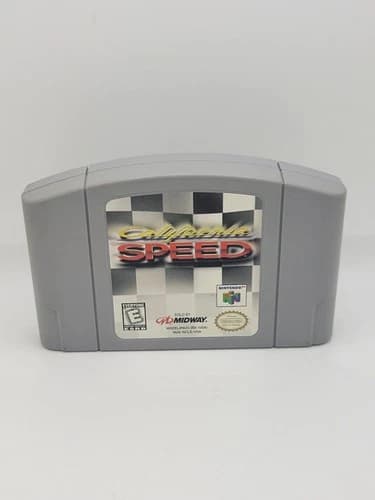 California Speed Nintendo 64 N64 Tested Working