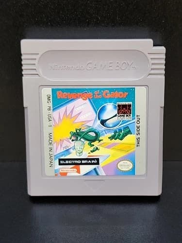 Revenge of the Gator (Game Boy, 1990) | Authentic | Tested | Near Mint Condition