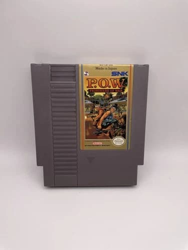 P.O.W.: Prisoners of War (Nintendo Entertainment System NES, 1989) TESTED