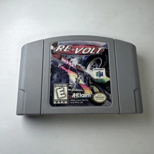 Re-Volt Nintendo 64 N64 Authentic Tested Racing Game Cartridge