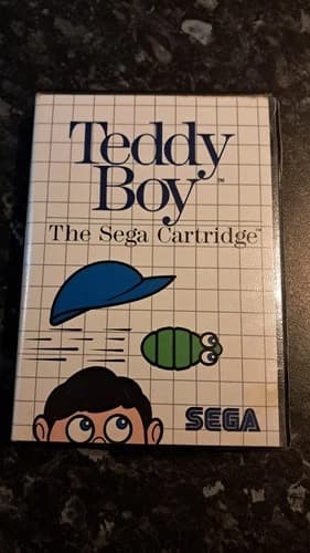 Teddy Boy - Sega Master System game boxed complete