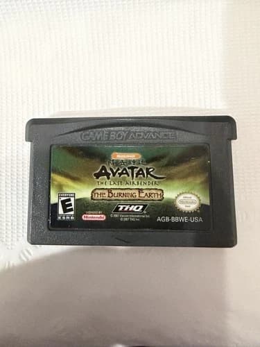 Avatar: The Last Airbender - The Burning Earth (Nintendo Game Boy Advance GBA)