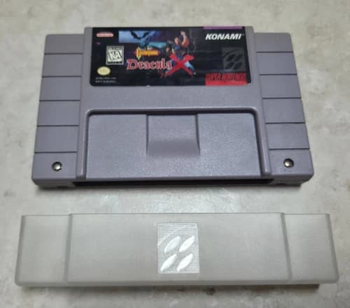 VINTAGE CASTLEVANIA: DRACULA X SNES VIDEO GAME VERY RARE! SUPER NINTENDO KONAMI