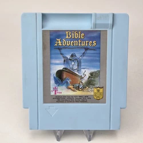 Bible Adventures (Nintendo NES, 1990) Authentic (Marker On Back)