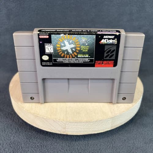 Super Nintendo SNES - Revolution X - CART ONLY - Cleaned & Tested