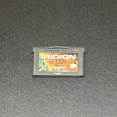 Iridion 3D Game Boy Advance Authentic Nintendo GBA Vintage Cartridge Only