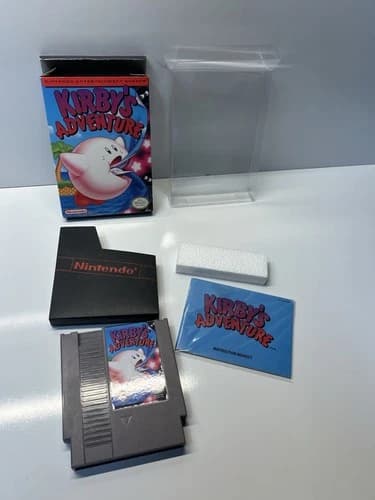 Kirby's Adventure for Nintendo NES Complete Cleaned and Play Tested Saves