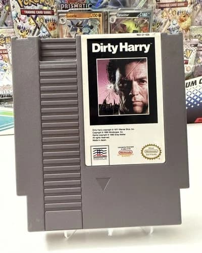 Dirty Harry (Nintendo Entertainment System NES, 1990) Authentic. Cleaned &Tested