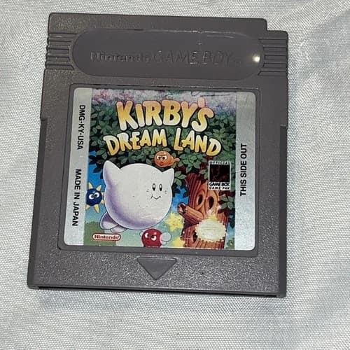 Game Boy Kirby's Dream Land Cartridge Only Cleaned Tested Working