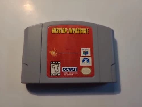 Mission: Impossible (Nintendo 64, 1998) Cart Only Authentic Tested N64