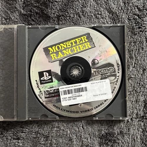 Monster Rancher Sony PlayStation 1 Game Only. Tested