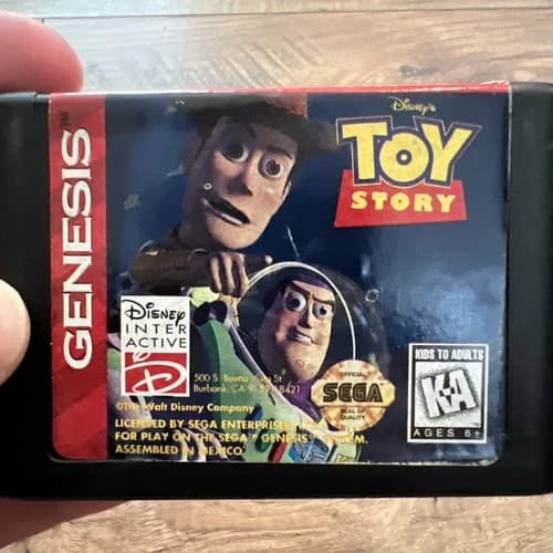 Toy Story (Sega Genesis, 1995) Cartridge Only - Tested