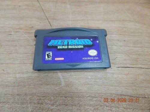 Metroid: Zero Mission Game Boy Advance NTSC-U/C TESTED CLEANED AUTHENTIC
