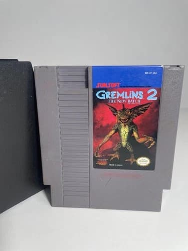 Gremlins 2 The New Batch Nintendo NES Authentic Cartridge
