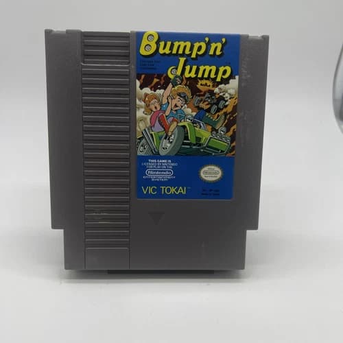 Bump 'n' Jump (Nintendo Entertainment System, 1988) Authentic Cart Only Tested