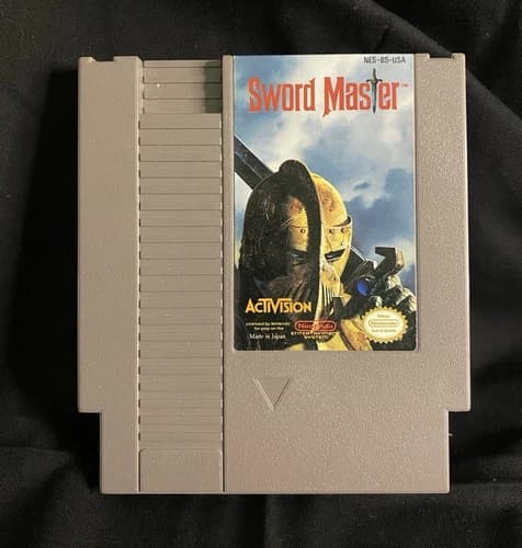 Activision Sword Master Nintendo NES NTSC-U/C Licensed by Nintendo