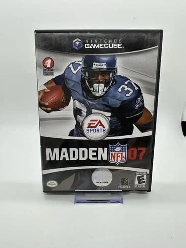 Madden NFL 07 Nintendo Gamecube Complete CIB Good Condition