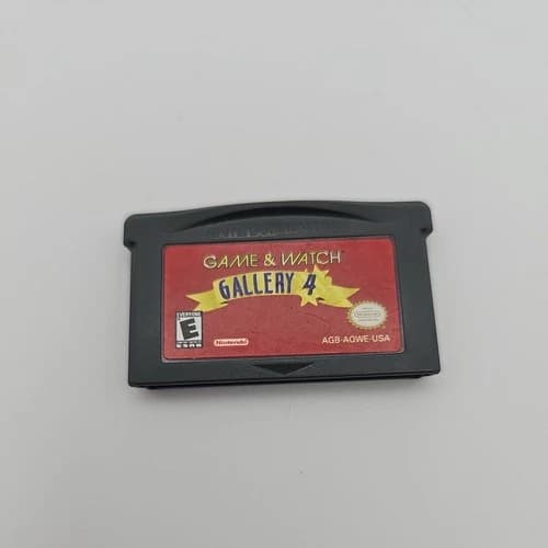 Game and Watch Gallery 4 for Nintendo Gameboy Advance - Tested, Authentic