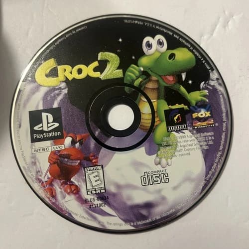 Croc 2 PlayStation 1 PS1 Disc Only Loose Disc Tested