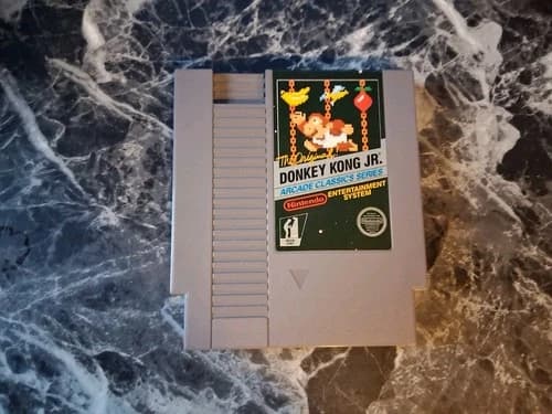 Donkey Kong Jr. Nintendo NES Authentic Tested Contacts Cleaned