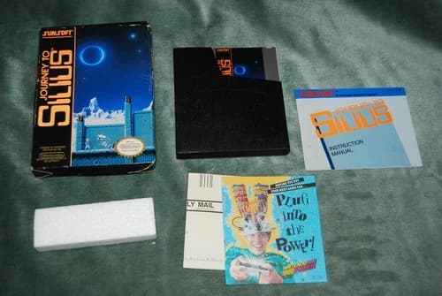Journey To Silius NES Complete in Box – Tested & Working