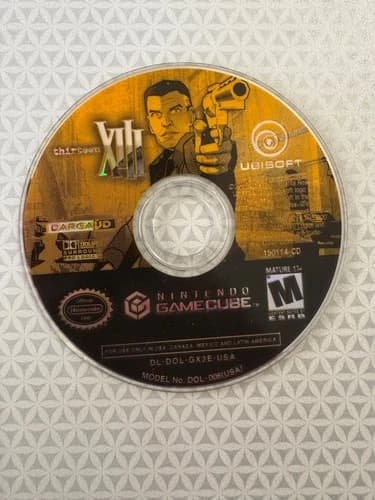 XIII (Thirteen) Disc Only (Nintendo GameCube, 2003) Tested & Works!