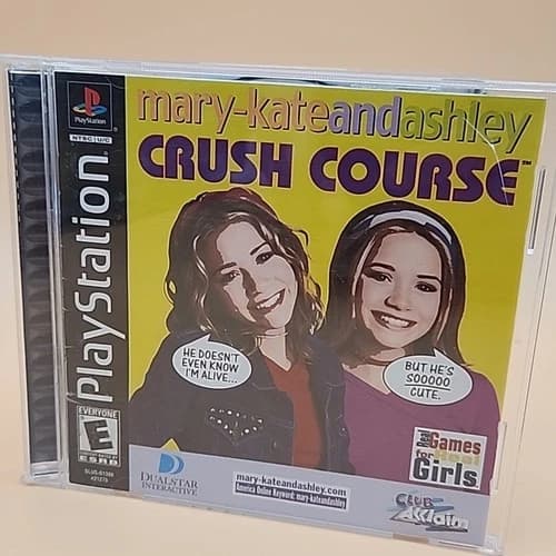 Mary-Kate and Ashley: Crush Course Sony Playstation 1 Adventure Video Game - CIB