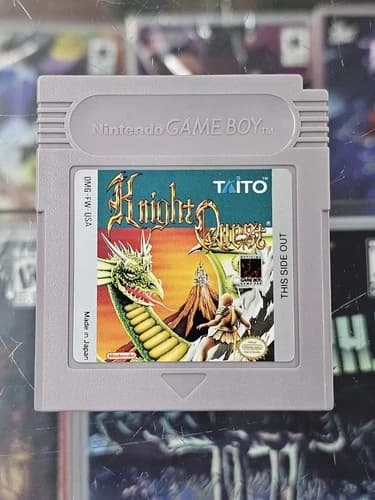 Knight Quest Nintendo (Nintendo Game Boy 1991) Taito Authentic Cartridge CLEAN ☆