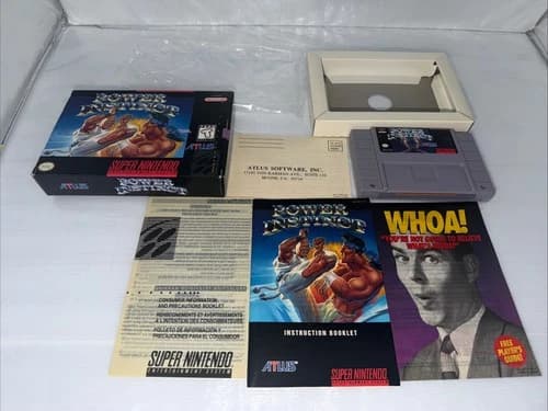 Power Instinct fully complete CIB (Super Nintendo Entertainment System, 1994)