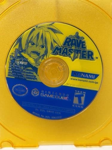 Rave Master | Nintendo Gamecube | Disc Only | *Tested*
