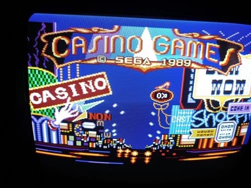 ## SEGA Master System - Casino Games (Module Only, No Original Packaging) ##