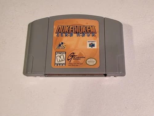 Duke Nukem: Zero Hour (Nintendo 64 N64, 1999) ☆ Authentic ☆
