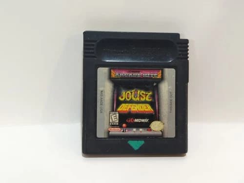 Midway Arcade Hits Joust Defender (Game Boy Color 1999) Cartridge tested.