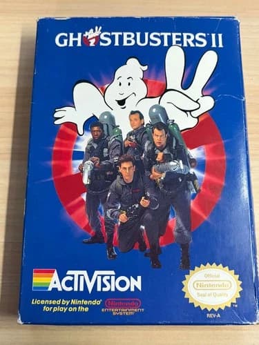 Ghostbusters 2 (Nintendo, NES, 1988) Complete in Box !