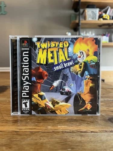 Twisted Metal Small Brawl Sony PlayStation 1 PS1 Complete CIB Minty Disc‼️
