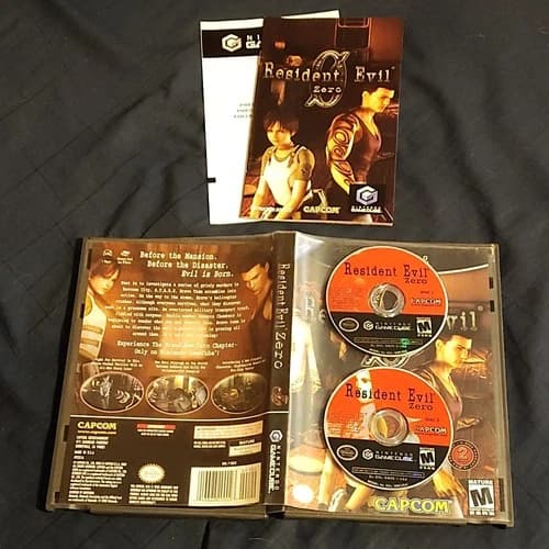 Capcom Resident Evil Zero (Nintendo GameCube, 2002) Complete w/ Manual, NTSC-U/C