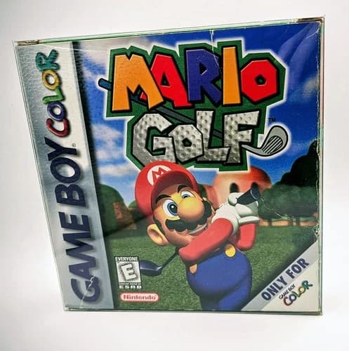 Mario Golf (Nintendo Game Boy Color) Complete Authentic & Tested