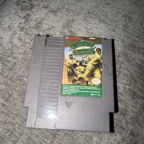 Legends of the Diamond Nintendo Nes Cleaned & Tested Authentic