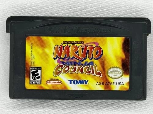 Gameboy Advance TOMY Shonen Jump's Naruto Ninja Council CARTRIDGE ONLY