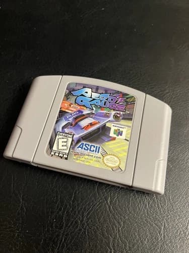 Aero Gauge (Nintendo 64, 1997) N64 Tested Authentic Cartridge Only