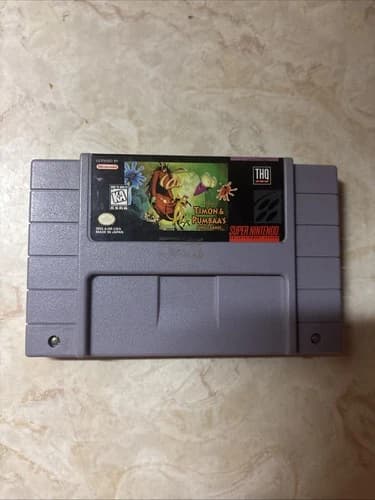 timon pumbaa's jungle games snes