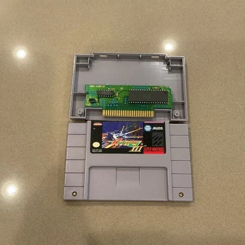 R-Type 3 III Super Nintendo SNES Third Lightning Authentic Cartridge Only
