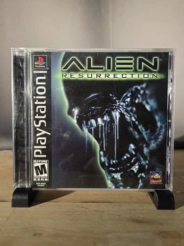 Alien Resurrection Sony PS1 PlayStation 1 CIB w/ Reg Card Tested Black Label